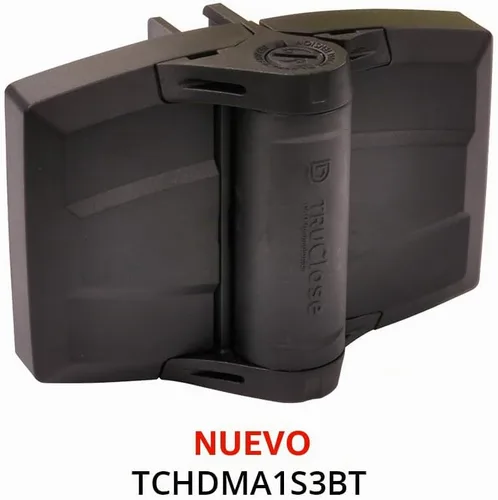 Vista 5 de D&D TCHDMA1S3BT TruClose - Bisagra de puerta de alta resistencia, ajuste Serie 3 Negro