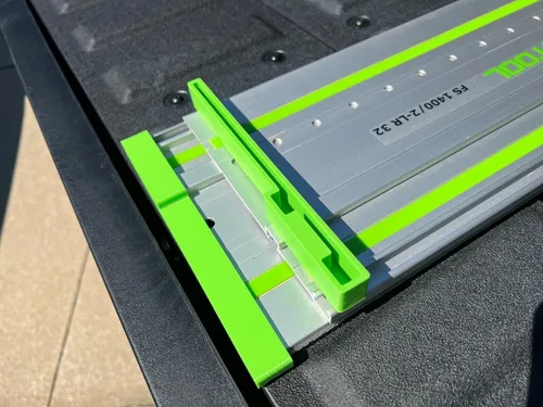 Vista 3 de ToolCurve Tapas protectoras para rieles guía compatibles con rieles Festool