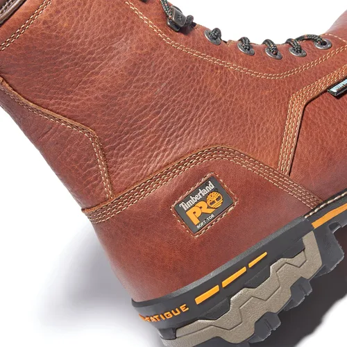Vista 6 de Timberland PRO Botas de trabajo y caza impermeables Boondock de 8 pulgadas para hombre
