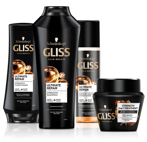 Vista 4 de Schwarzkopf Para mujeres, 6.8 fl oz Ultimate Repair Conditioner