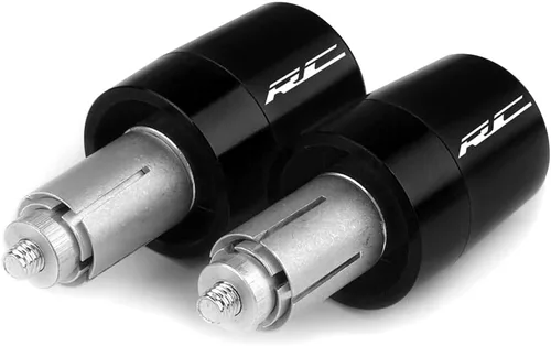 Vista 5 de Extremos de la barra de la manilla, empuñaduras de mano, tapas de enchufe compatibles con KTM 390 RC 2014-2023 Almohadilla de equilibrio