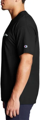 Vista 3 de Champion - Camiseta para hombre, de algodón de peso medio, de cuello redondo, con texto (talla regular o Big & Tall)
