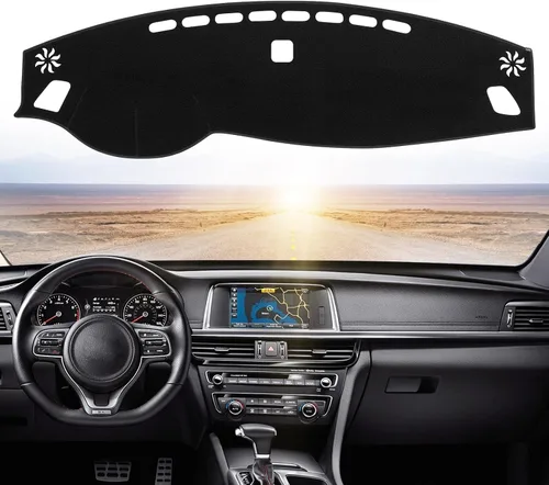 Vista 12 de Tapete para cubierta de salpicadero compatible con Hyundai Sonata 2011, 2012, 2013, 2014