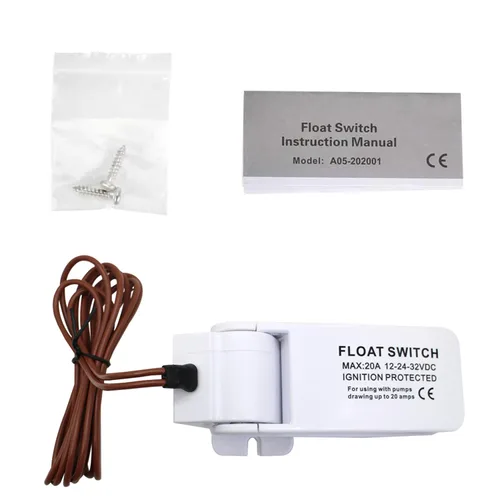 Vista 10 de Bomba de agua automática de 1100 GPH, bomba de sentina de 12 V, equipada con interruptor flotante interno, adecuada para submarinos, charcos
