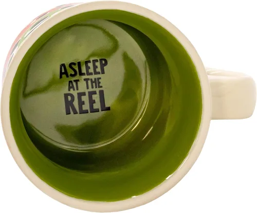 Vista 2 de Lazy One Tazas Novedosas, Taza de Regalo Divertida para Familia, Amigos o Compañeros de Trabajo en tu Oficina, Camping, Pesca, Bass