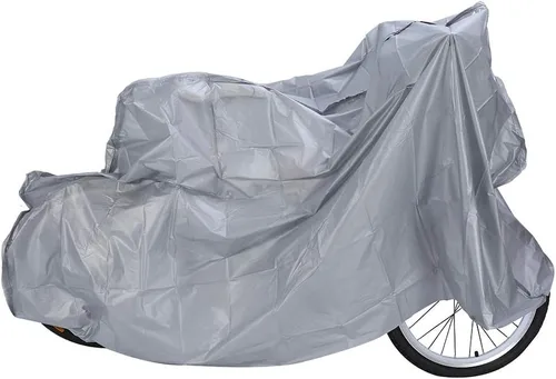 Vista 4 de Funda impermeable para motocicleta, impermeable para lluvia, a prueba de polvo, universal, impermeable, para exteriores, compatible con ciclomotor