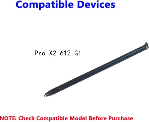 Vista 2 de Lápiz óptico para HP Pro 612 y Pro X2 612 G1 - Negro K0G16AA HP Tablet Versión Stylus