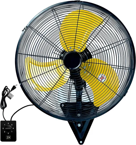 Vista 11 de Bestronair - Ventilador de pared de 20 pulgadas, ventiladores oscilantes de pared de alta velocidad