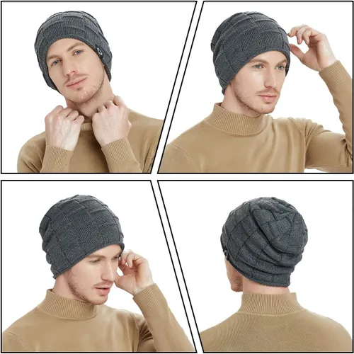 Vista 2 de Gorro de invierno para hombre y mujer