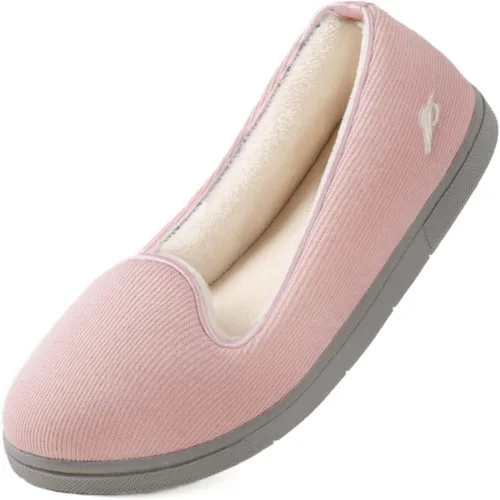 Vista 24 de Wishcotton Pantuflas ligeras de espuma viscoelástica para mujer, cómodas y antideslizantes, para interiores y exteriores