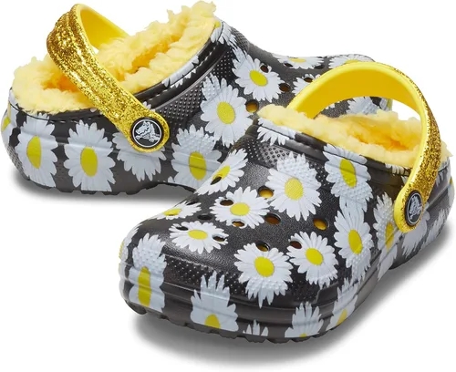 Vista 8 de Crocs Zuecos Vacay Vibes unisex con forro clásico para niños