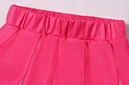 Vista 4 de SIZGAROOT Disfraz de animadora para niñas, disfraz de animadora con pompones para fiesta de Halloween