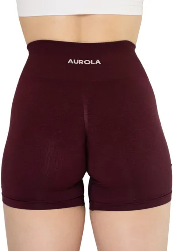 Vista 2 de Aurola Intensify - Pantalones cortos de entrenamiento para mujer, sin costuras, para gimnasio, yoga, correr, deporte, ejercicio activo, fitness