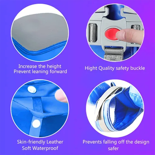 Vista 5 de Mambobaby Flotador de natación para bebé con cola, flotador sólido no inflable, mejora de flotador suave impermeable y agradable a la piel
