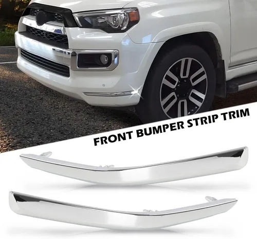Vista 9 de G-PLUS Conjunto de rejilla de parachoques delantero Body Kits 13 piezas compatible con Toyota 4Runner Limited 2014-2019