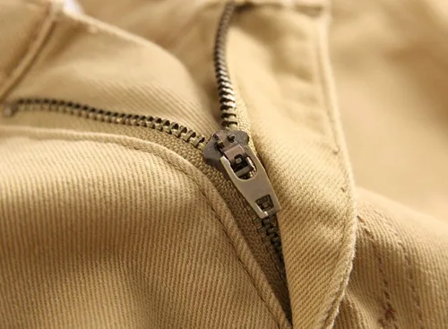 Vista 4 de QIMYUM Pantalones de mezclilla de corte ajustado para hombre