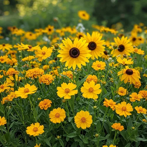 Vista 43 de Ferry Morse Mezcla para Todo Propósito Sol-Sombra a Granel Semillas de Flores Silvestres, 1 lb