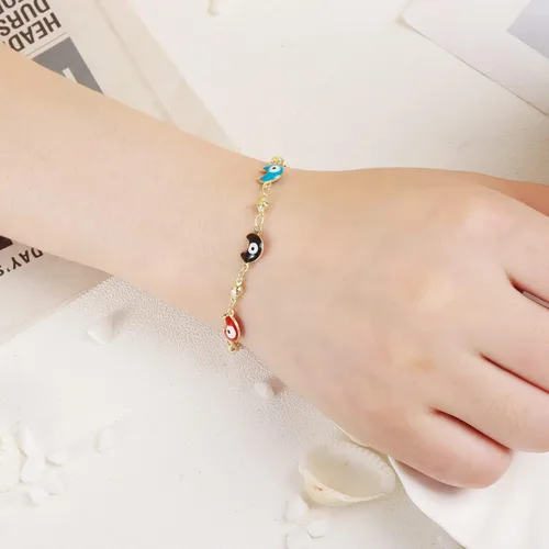 Vista 3 de Long tiantian Hand Chain Bracelet Gold Bracelets for Women Link Chain Bracelets Trendy Finger Ring Slave Bracelet Jewelry Gifts