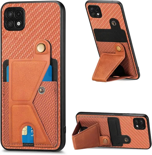 Vista 41 de Funda para Oppo K10x / OnePlus Nord CE 2 Lite 5G Funda para Realme 9 5G / 9 Pro / Q5 / V25 Funda de piel sintética con ranuras para tarjetas