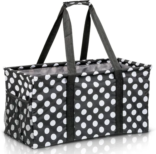 Vista 20 de Bolsa de utilidad extra grande de Lucazzi - Bolsa de playa grande plegable sobredimensionada, excelente para la piscina con marco resistente