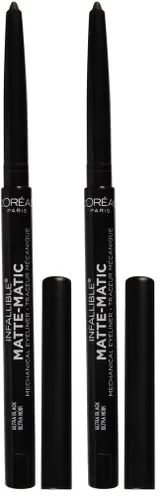 Vista 14 de L 'Oreal Paris delineador mate, Marrón Marrón profundo