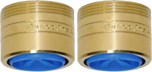 Vista 6 de Danco, Inc. 10477 DANCO Company 9D000010477 Aireador de grifo Dual T BN de 15/16 pulgadas, 1 unidad (paquete de 1), níquel cepillado