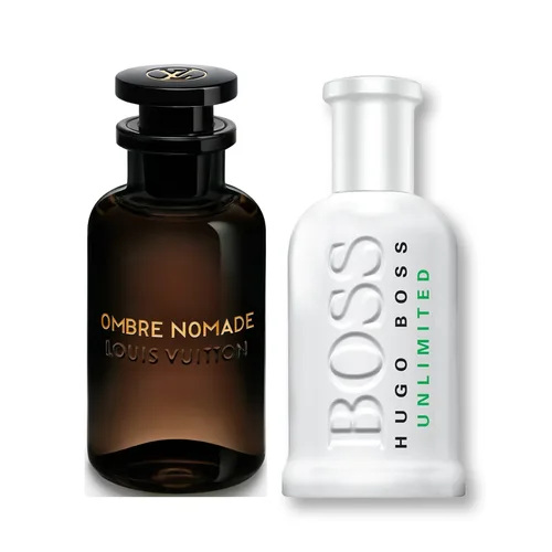 PERFUMES OMBRENOMADA+BOSSUNLIMITED de AROMA DE PRIMERA
