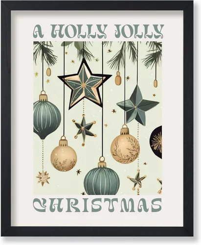 Vista 60 de Poster Master A Holly Jolly - Póster navideño, arte de invierno, diseño de pared moderno, regalo para hombres y mujeres, gran decoración para sala