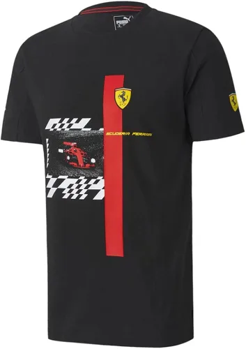 Vista 3 de PUMA Camiseta estampada Scuderia Ferrari para hombre