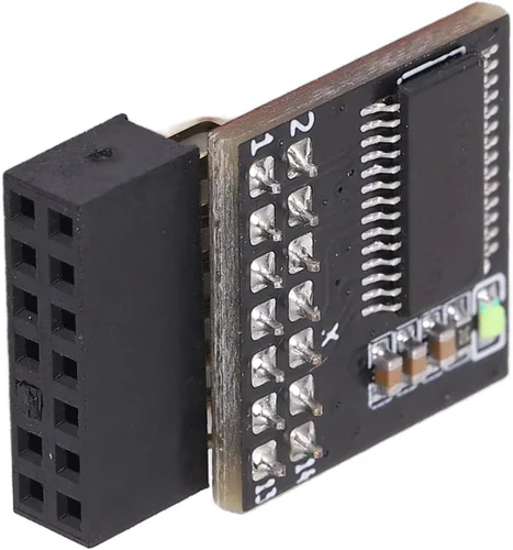 Vista 8 de TPM 2.0 módulo LPC 14pin tarjeta remota tarjeta de cifrado de seguridad para componentes electrónicos