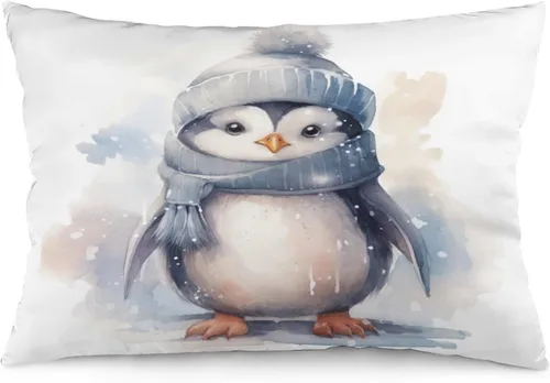 Vista 12 de Fundas de almohada de primavera con bonitos muñecos de nieve, fundas de almohada rústicas para vacaciones, funda de almohada tamaño Queen