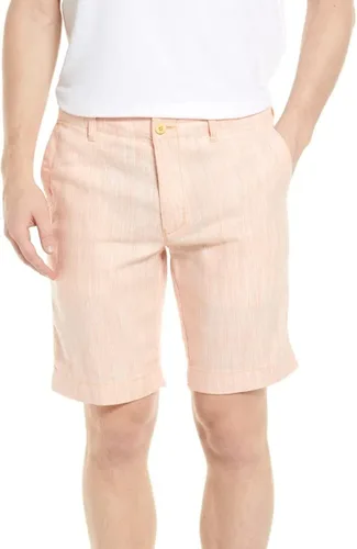 Vista 2 de Tommy Bahama Harbor Herringbone Pantalones cortos de golf con cintura elástica parcial