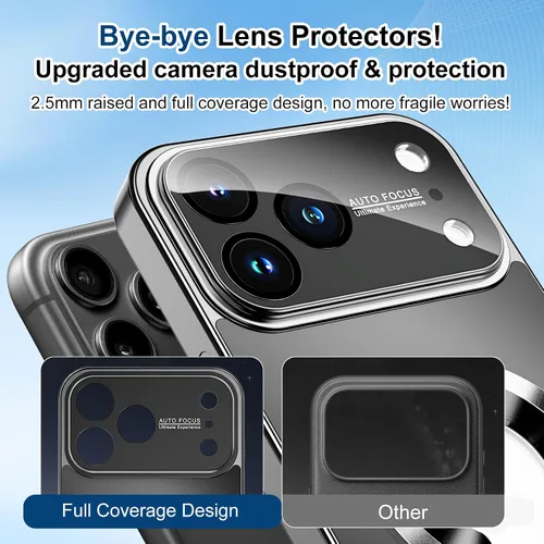 Vista 3 de Funda con diseño magnético para iPhone 11, compatible con MagSafe [protección contra caídas de grado militar] cubierta protectora de lente