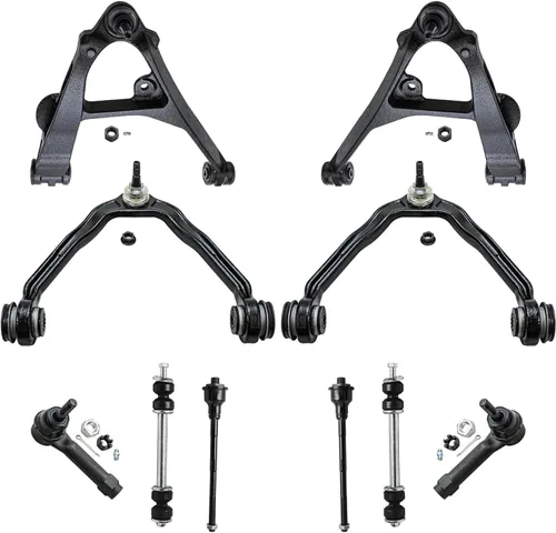 Vista 253 de Detroit Axle - Kit de suspensión frontal de 10 piezas para Dodge Avenger 2008-2014, Chrysler Sebring 2007-2010, 2 brazos de control inferiores, 2