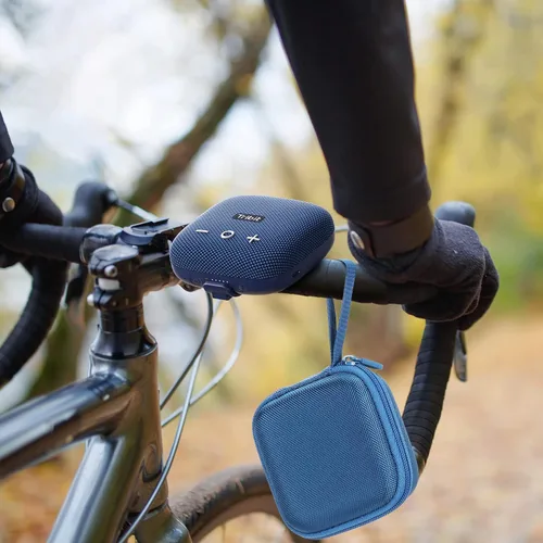 Vista 6 de Aenllosi Estuche rígido compatible con altavoz Bluetooth Tribit StormBox Micro/StormBox Micro 2 (azul)