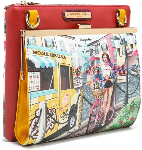 Vista 2 de Nicole Lee Cozy Street in Milan Bolso cruzado
