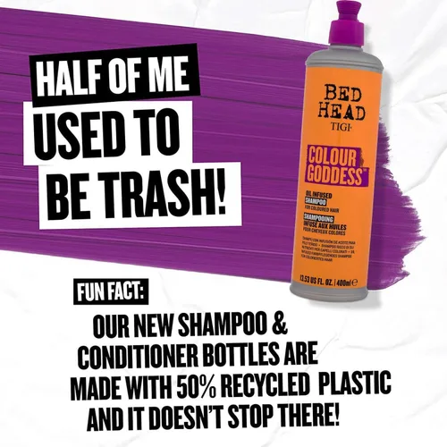 Vista 5 de TIGI Bed Head Colour Goddess Champú, 13.5 onzas líquidas