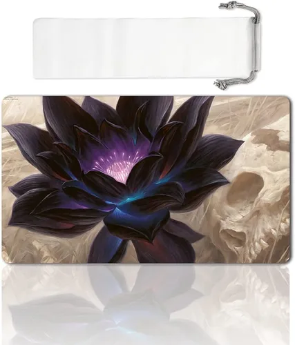 Vista 10 de Juego de mesa MTG Playmat Games Tamaño 60X35 cm CCG Compatible para MTG CCG RPG Juego de cartas coleccionables (Ajani Steadfast)