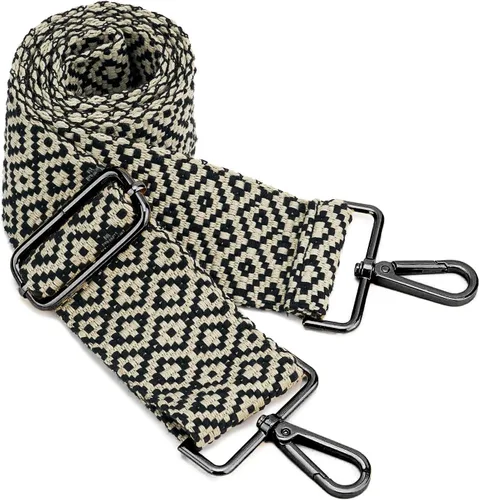 Vista 47 de ZOOEASS Hebillas de níquel Correa ancha para el hombro ajustable de repuesto para cinturón de pistola, hebilla de guitarra estilo bandolera