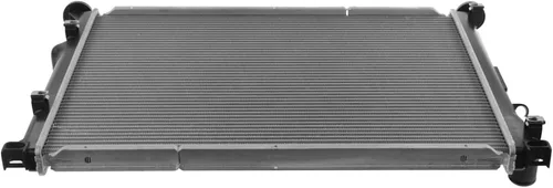 Vista 104 de TRQ Radiador de núcleo de aluminio de 1 fila Compatible con Subaru WRX STI 2.5L Turbo AWD 2015-2020