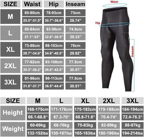Vista 5 de X-TIGER Pantalones de ciclismo para hombre, 5D, acolchados, con gel 5D, mallas de ciclismo para montar al aire libre, montaña y carretera