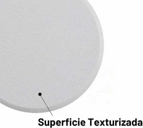 Vista 9 de Protector de pared redondo de 3 1/4 pulgadas, paquete de 10 pomos de puerta, protectores de pared rígidos de vinilo rígido, color blanco
