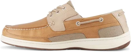 Vista 5 de Dockers Zapato náutico clásico de cuero para hombre con defensor de manchas
