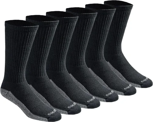 Vista 27 de Dickies Men's Dri-tech Original Moisture Control Crew Socks, Available in M-xxl (6, 12, 18 Pairs)