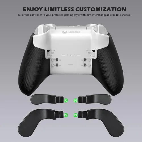 Vista 6 de Complete Component Pack for Xbox Elite Wireless Controller Series 2package Includes 1 Carrying Case 1 Dock, 4 Paddles, 2 DPads, 6 Thumbsticks,1Tool