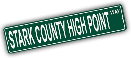 Vista 239 de Ohio Mountains Pick Your Mountain Compatible/repuesto para Acme Hill United States Mountain aluminio metal metal metal estilo letrero de calle