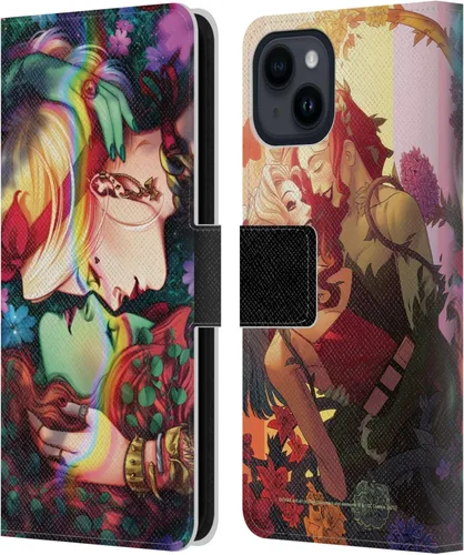 Vista 27 de Head Case Designs Officially Licensed Batman DC Comics Batman #609 Hush Gotham City Sirens Leather Wallet Case Compatible with Apple iPhone 7/8 / SE