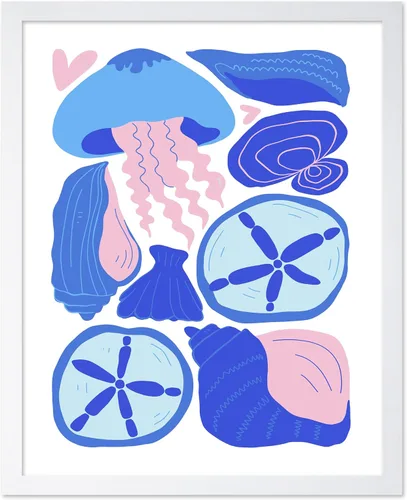 Vista 32 de Poster Master Fish Poster - Retro Aquatic Print - Marine Life Art - Groovy Fish Design - Abstract Artwork - Chic Boho Decor - Sea Design - Ocean or