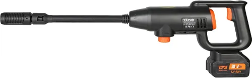 Vista 9 de VEVOR - Lavadora a presión inalámbrica, limpiador de energía portátil, pistola de lavadora de alta presión manual para coche con batería de 4.0Ah