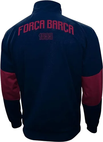Vista 2 de Icon Sports 003 - Chaqueta de fútbol con licencia oficial del FC Barcelona para hombre
